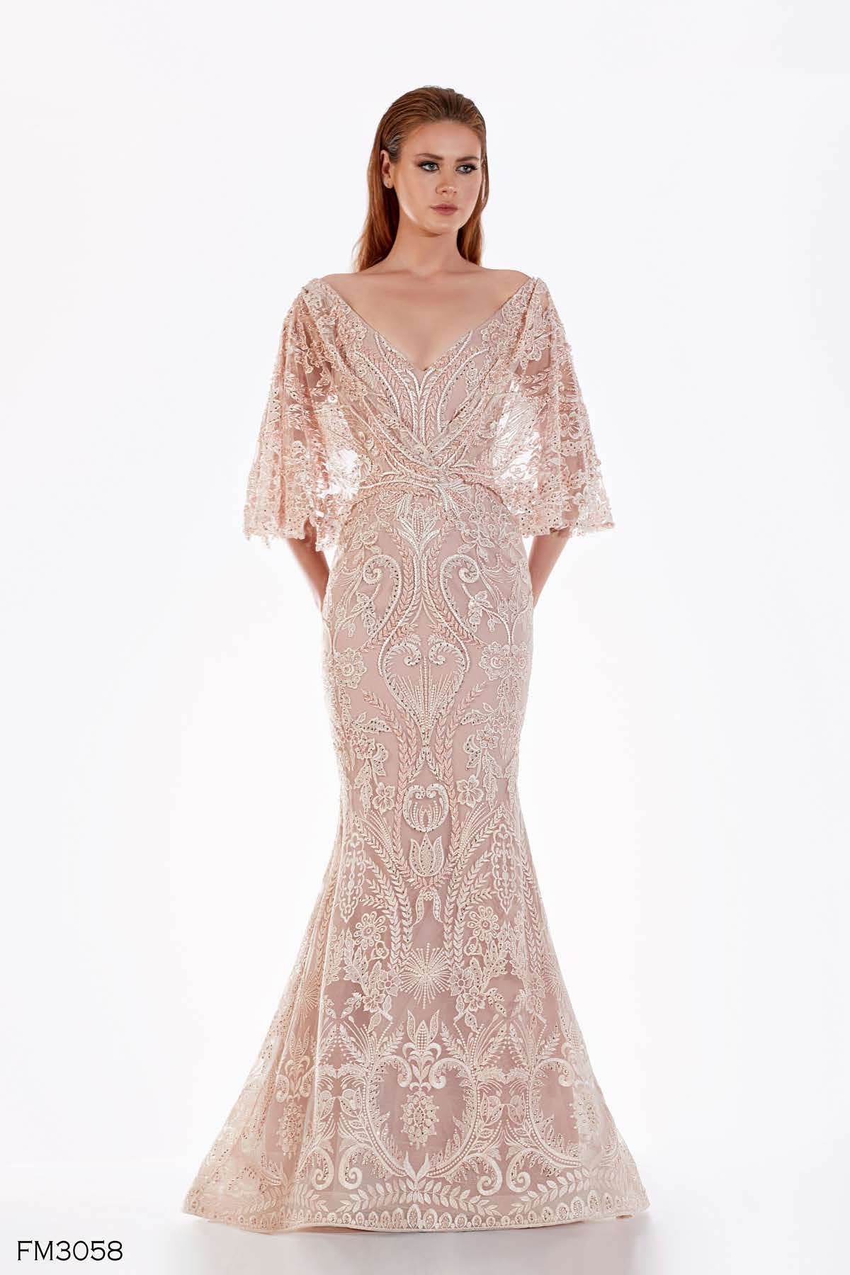 Azzure Couture FM3058 Dress - Elbisny