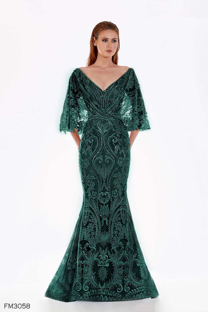 Azzure Couture FM3058 Dress - Elbisny